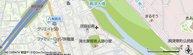興津中町公園周辺の地図