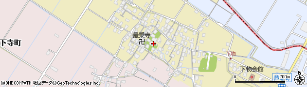 滋賀県草津市下物町371周辺の地図