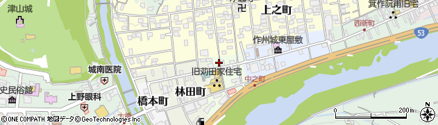 高橋刀剣店周辺の地図