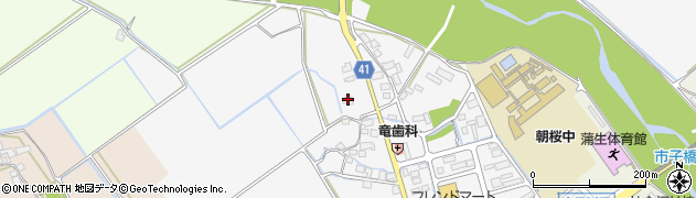 滋賀県東近江市市子殿町692周辺の地図