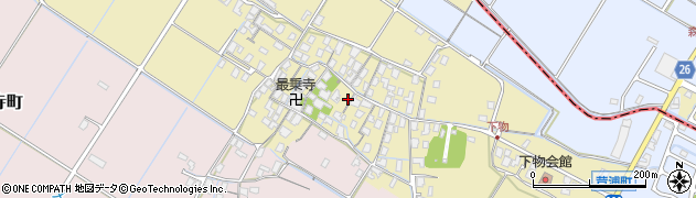 滋賀県草津市下物町348周辺の地図