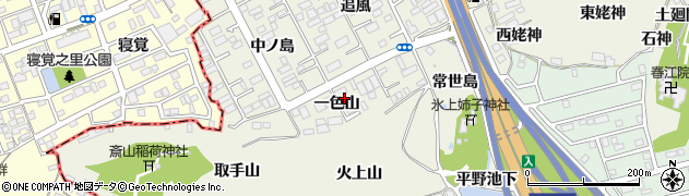 愛知県名古屋市緑区大高町一色山周辺の地図
