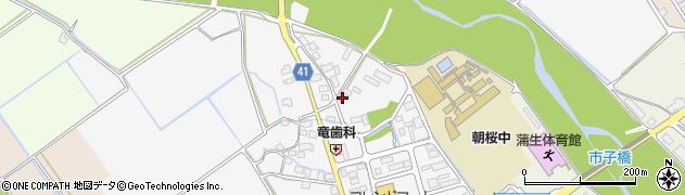 滋賀県東近江市市子殿町745周辺の地図