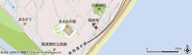 静岡県静岡市清水区興津東町1322周辺の地図