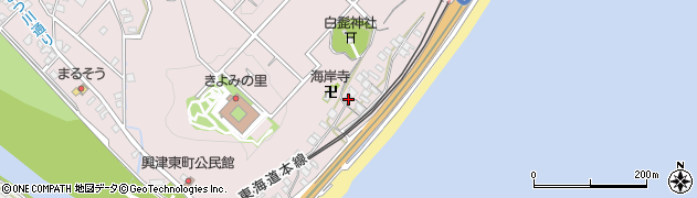静岡県静岡市清水区興津東町1326周辺の地図