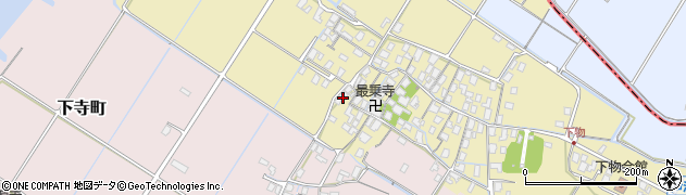 滋賀県草津市下物町568周辺の地図