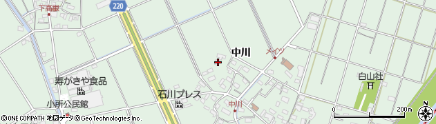 愛知県豊明市沓掛町中川97周辺の地図