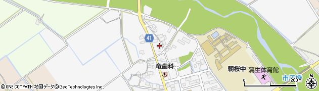 滋賀県東近江市市子殿町708周辺の地図
