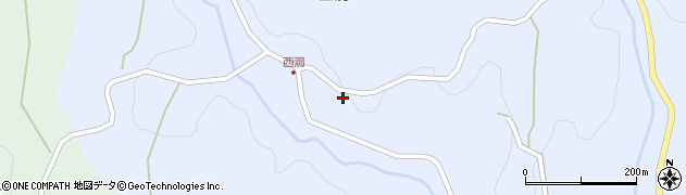 愛知県豊田市東大林町平岩周辺の地図