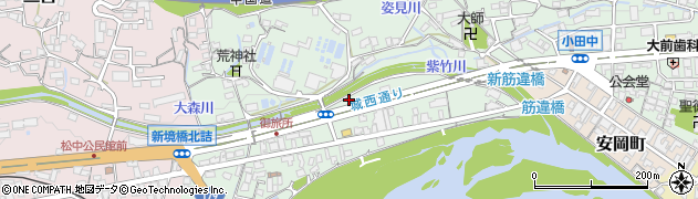東警株式会社　津山営業所周辺の地図
