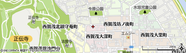 京都府京都市北区西賀茂大深町5周辺の地図