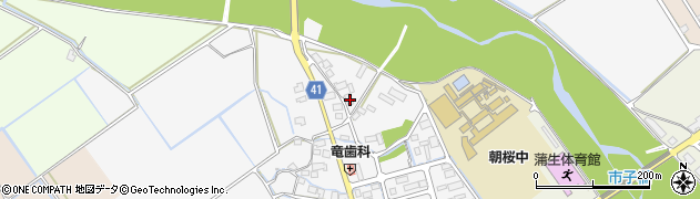 滋賀県東近江市市子殿町744周辺の地図