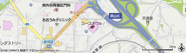 岡山県津山市河辺844周辺の地図