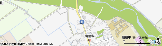 滋賀県東近江市市子殿町684周辺の地図