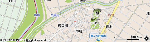 愛知県刈谷市井ケ谷町中切35周辺の地図