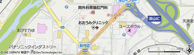 岡山県津山市河辺935周辺の地図