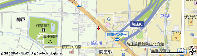 有限会社院庄タクシー周辺の地図