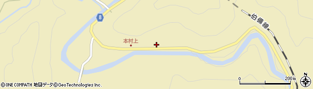 岡山県新見市神郷釜村83周辺の地図