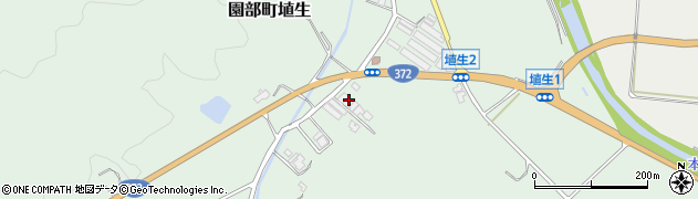 京都府南丹市園部町埴生（山本）周辺の地図