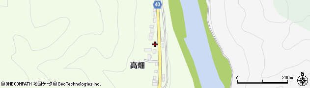 島根県邑智郡美郷町高畑179周辺の地図
