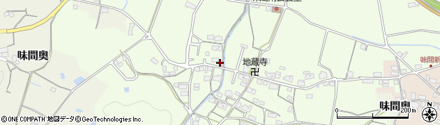 兵庫県丹波篠山市味間南周辺の地図