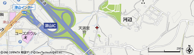 岡山県津山市河辺365周辺の地図