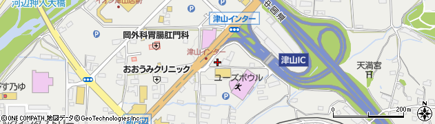 岡山県津山市河辺955周辺の地図