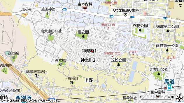 〒511-0829 三重県桑名市神楽町の地図