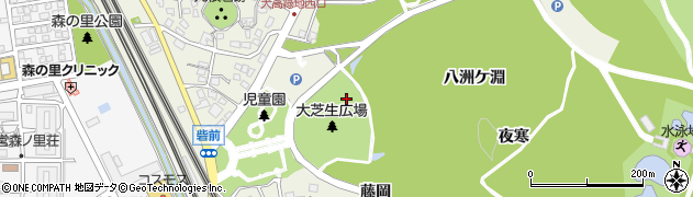 愛知県名古屋市緑区大高町狐山周辺の地図