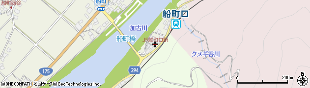 JR船町口駅周辺の地図