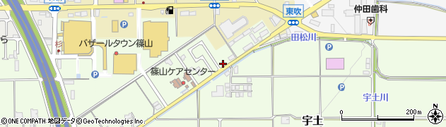 ポーラ・ザ・ビューティ篠山店周辺の地図