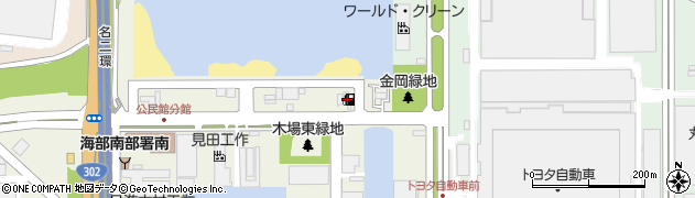 キグナス鍋田ＳＳ周辺の地図