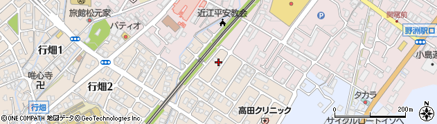 滋賀県野洲市行畑937周辺の地図