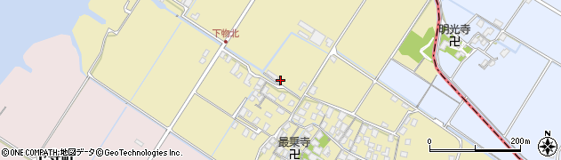 滋賀県草津市下物町497周辺の地図