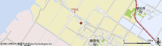 滋賀県草津市下物町597周辺の地図