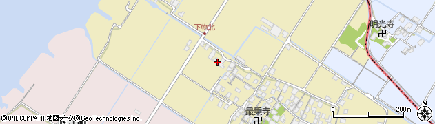滋賀県草津市下物町598周辺の地図
