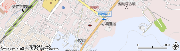 滋賀県野洲市小篠原888周辺の地図