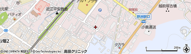 滋賀県野洲市小篠原979周辺の地図
