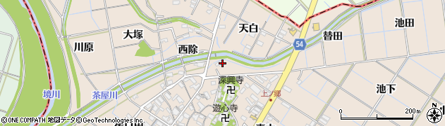 愛知県刈谷市井ケ谷町替田19周辺の地図