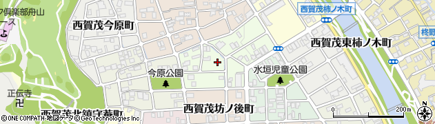 京都府京都市北区西賀茂大道口町周辺の地図
