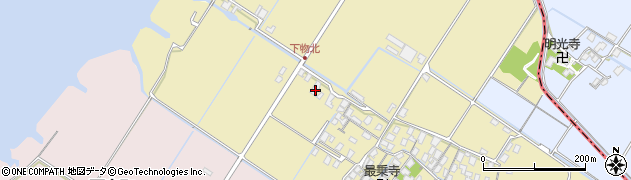 滋賀県草津市下物町602周辺の地図