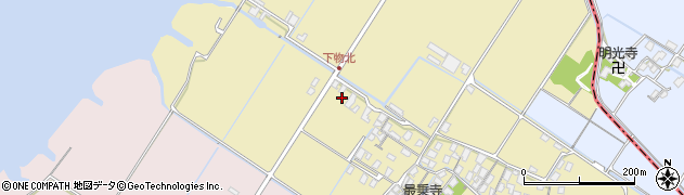 滋賀県草津市下物町604周辺の地図