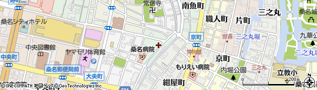 三重県桑名市京橋町24周辺の地図