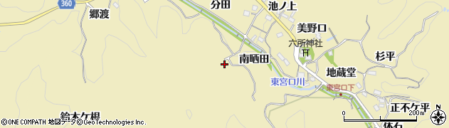 愛知県豊田市坂上町長ケ入14周辺の地図