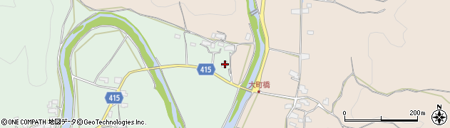 岡山県津山市福井5周辺の地図