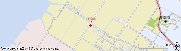 滋賀県草津市下物町605周辺の地図