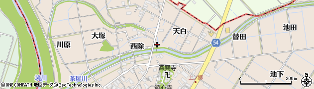 愛知県刈谷市井ケ谷町替田23周辺の地図