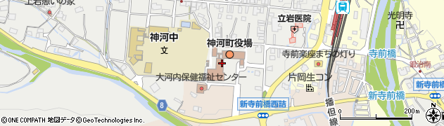 神河町役場　ひと・まち・みらい課周辺の地図