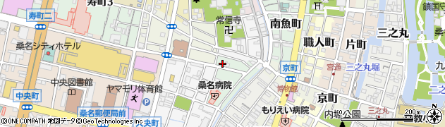 三重県桑名市京橋町18周辺の地図