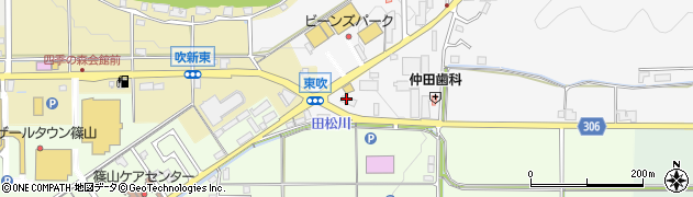 ファミリーマート篠山丹南店周辺の地図